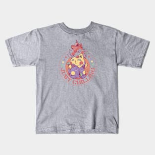 Kitten Cat Ice Cream by Tobe Fonseca Kids T-Shirt